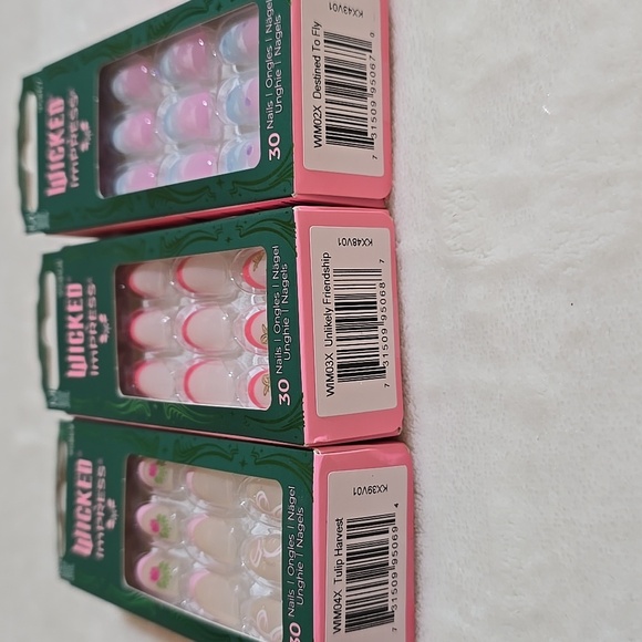 Impress And Kiss Wicked Press-on Nail Collection NIB - Picture 4 of 7